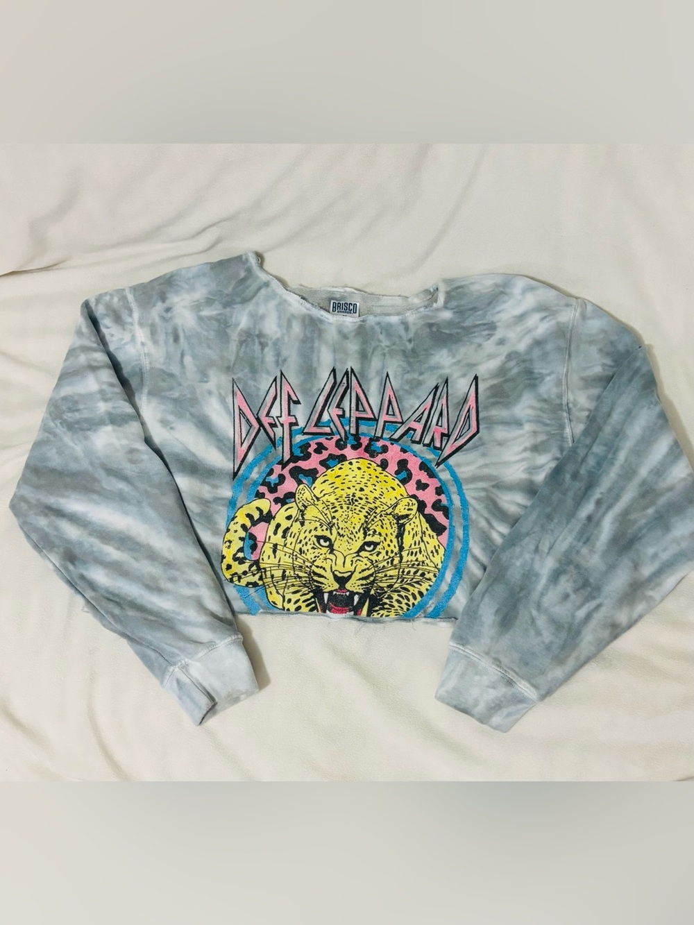 Upcycled Def Leppard Sweatshirt